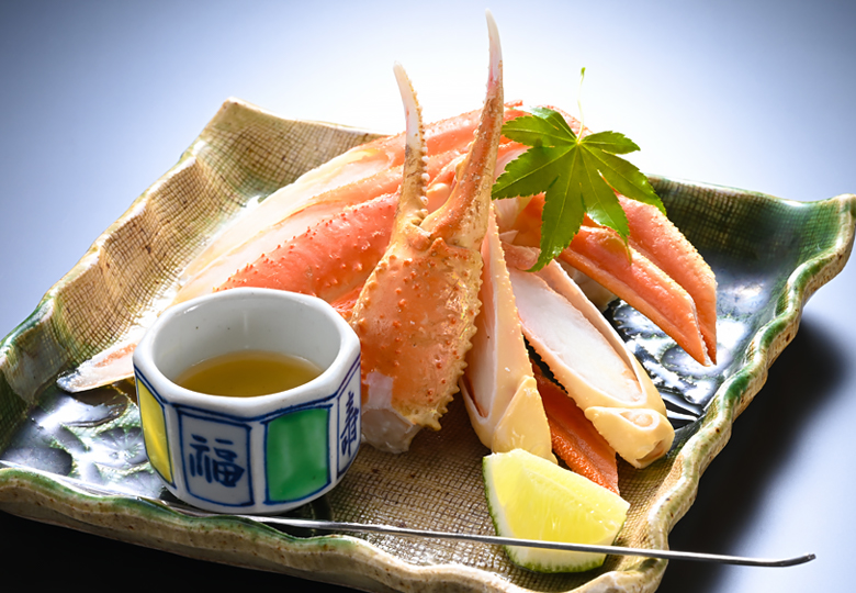 ズワイガニの刺身