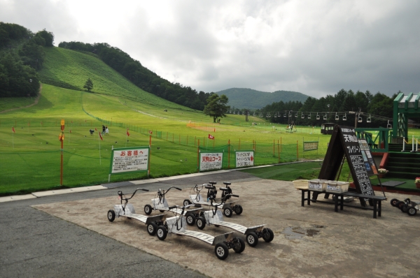 夏の天狗山プレイゾーン